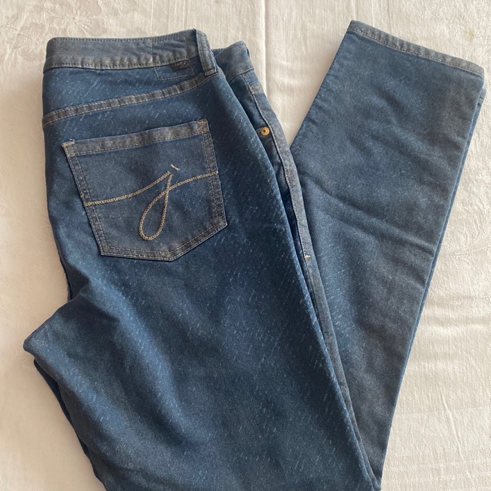 JAGJEANS Slim Leg Lightweight Printed Stretch Jeans Sz 14